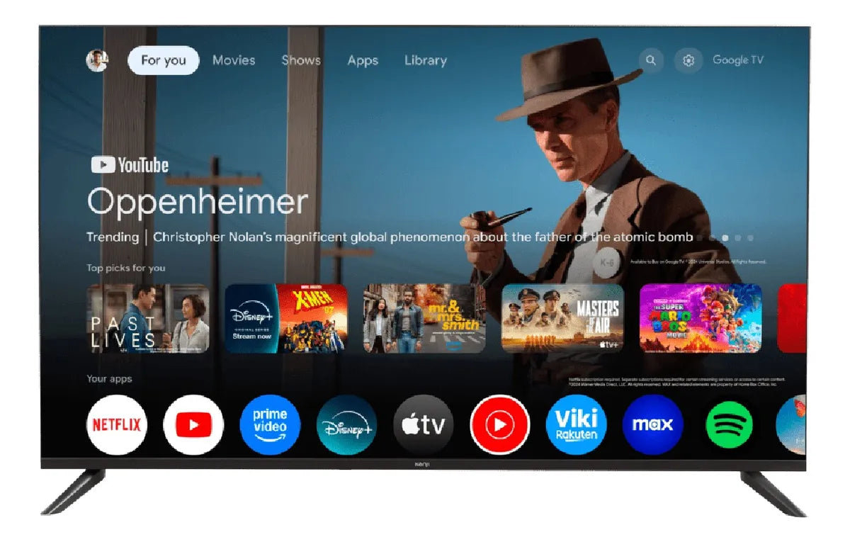 Smart TV Kanji 43" Full HD con Google TV