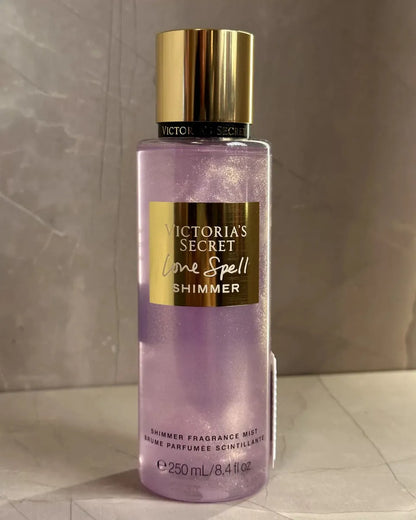Victoria's Secret Body Splash Love Spell Shimmer 250ml Con Brillo Spray